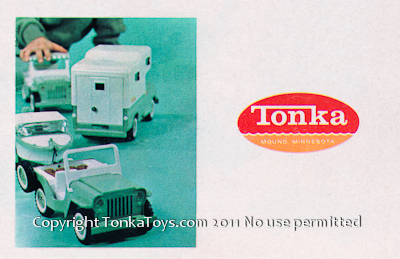 Tonka Look Book Cover 1963