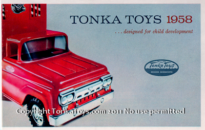 Tonka Look Book Cover 1958