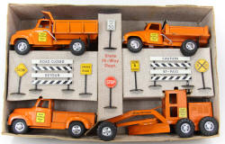 1956 Highway Construction Set Boxed 