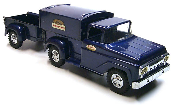 1958 Tonka Sportsman with Box Trailer #29
