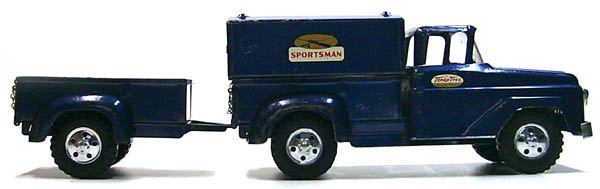 1958 Tonka Sportsman with Box Trailer #29
