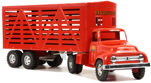 1954 Tonka Toys Number 500 Livestock Van Semi Truck
