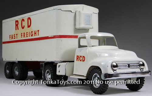 1954 Tonka Toys RCD Fast Freight Private Label Semi