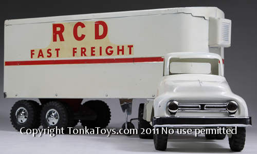 1954 Tonka Toys RCD Fast Freight Private Label Semi