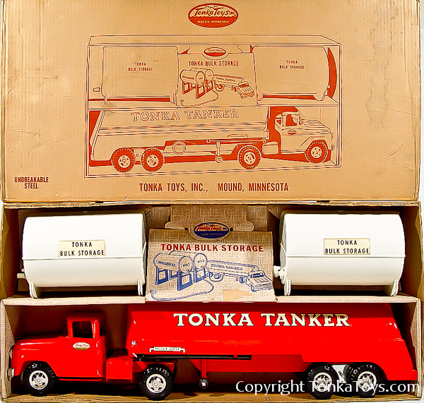 1959 Tonka B-215 Bulk Storage Tanker Set 9