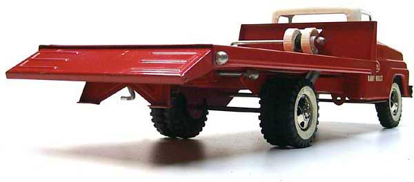 1963 No. 640 tonka toys Red Ramp Hoist Truck 7