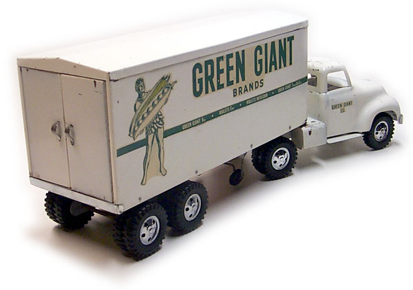 Tonka Toys N0.650-4 "Green Giant" transport Semi Truck