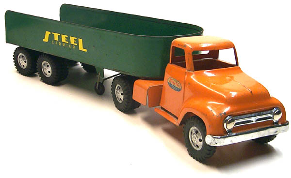 1954 Tonka Steel Carrier Semi Truck 145 